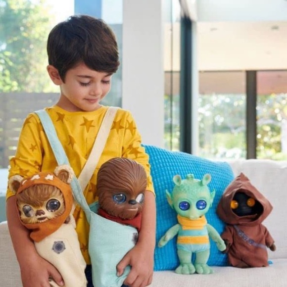 Star Wars Galactic Pals - Wookie 11" Hard Plush w/ Carrying Satchel - NEW - Picture 3 of 4